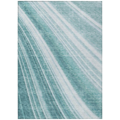 Chantille ACN981 Teal 5' x 7'6" Rug