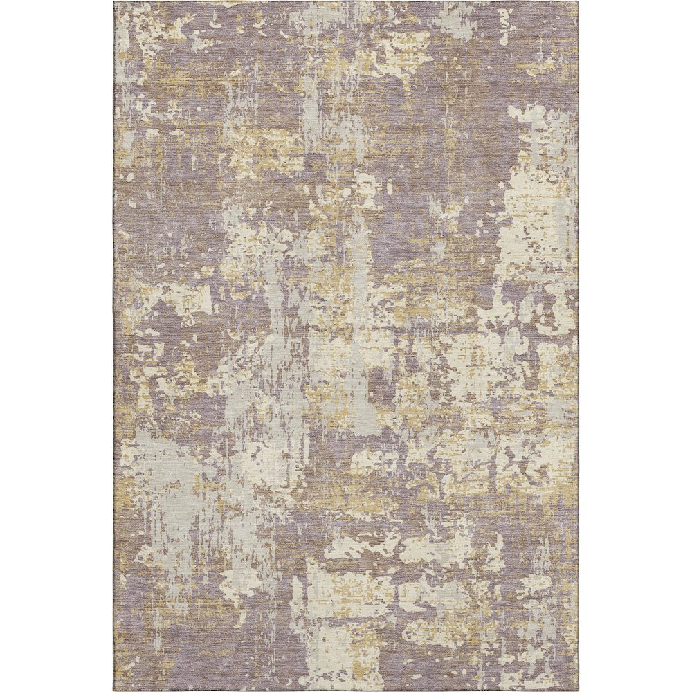 Premium Machine Washable Mayfield AMF1008 Lavender 5' x 7'6" Rug