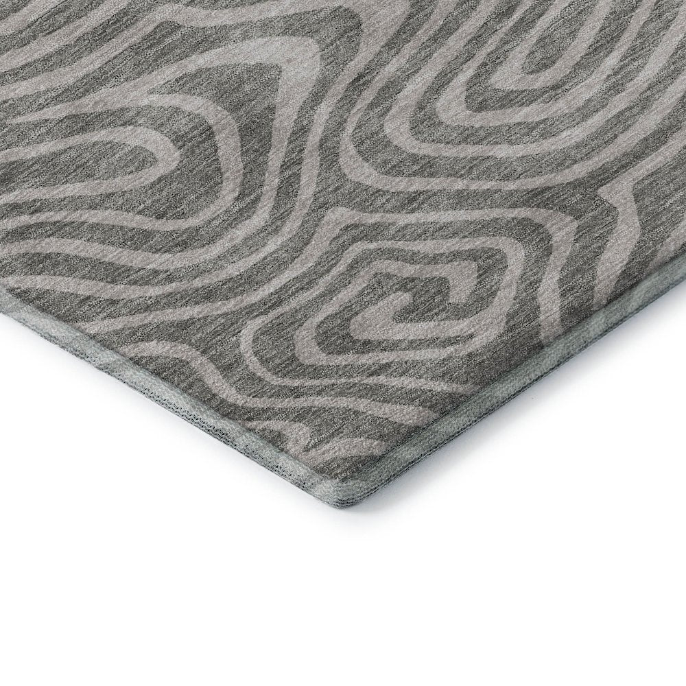 Premium Machine Washable Mayfield AMF1020 Taupe 2'6" x 3'10" Rug