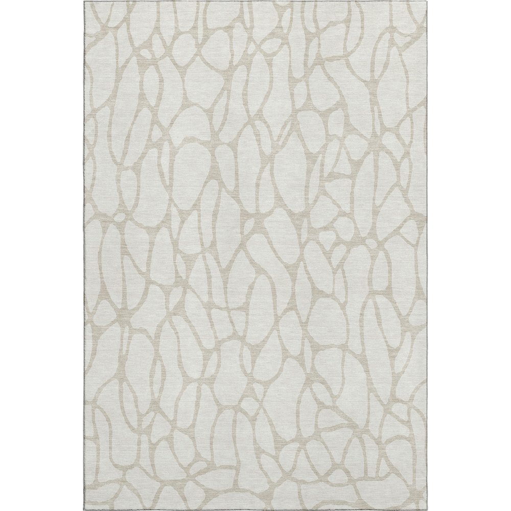 Premium Machine Washable Mayfield AMF1024 Ivory 5' x 7'6" Rug