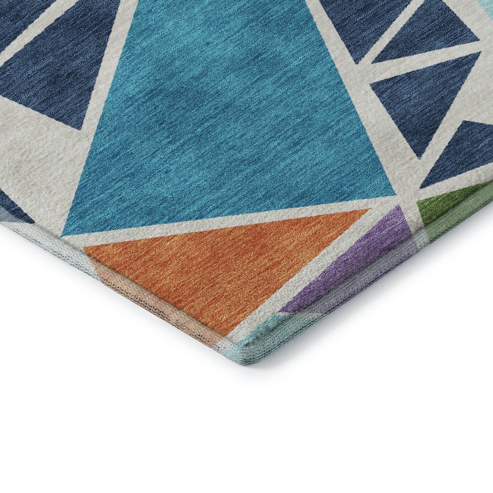 Premium Machine Washable Mayfield AMF1039 White 2'6" x 3'10" Rug