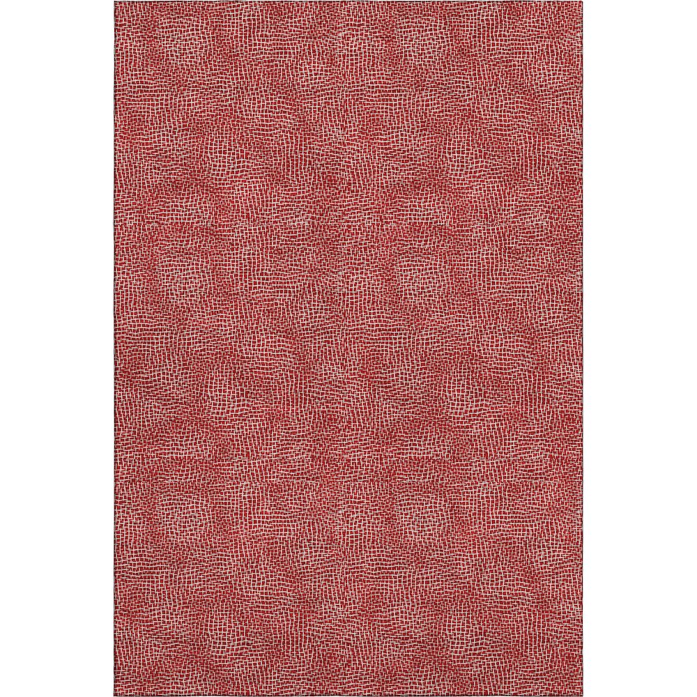 Premium Machine Washable Mayfield AMF1057 Red 5' x 7'6" Rug