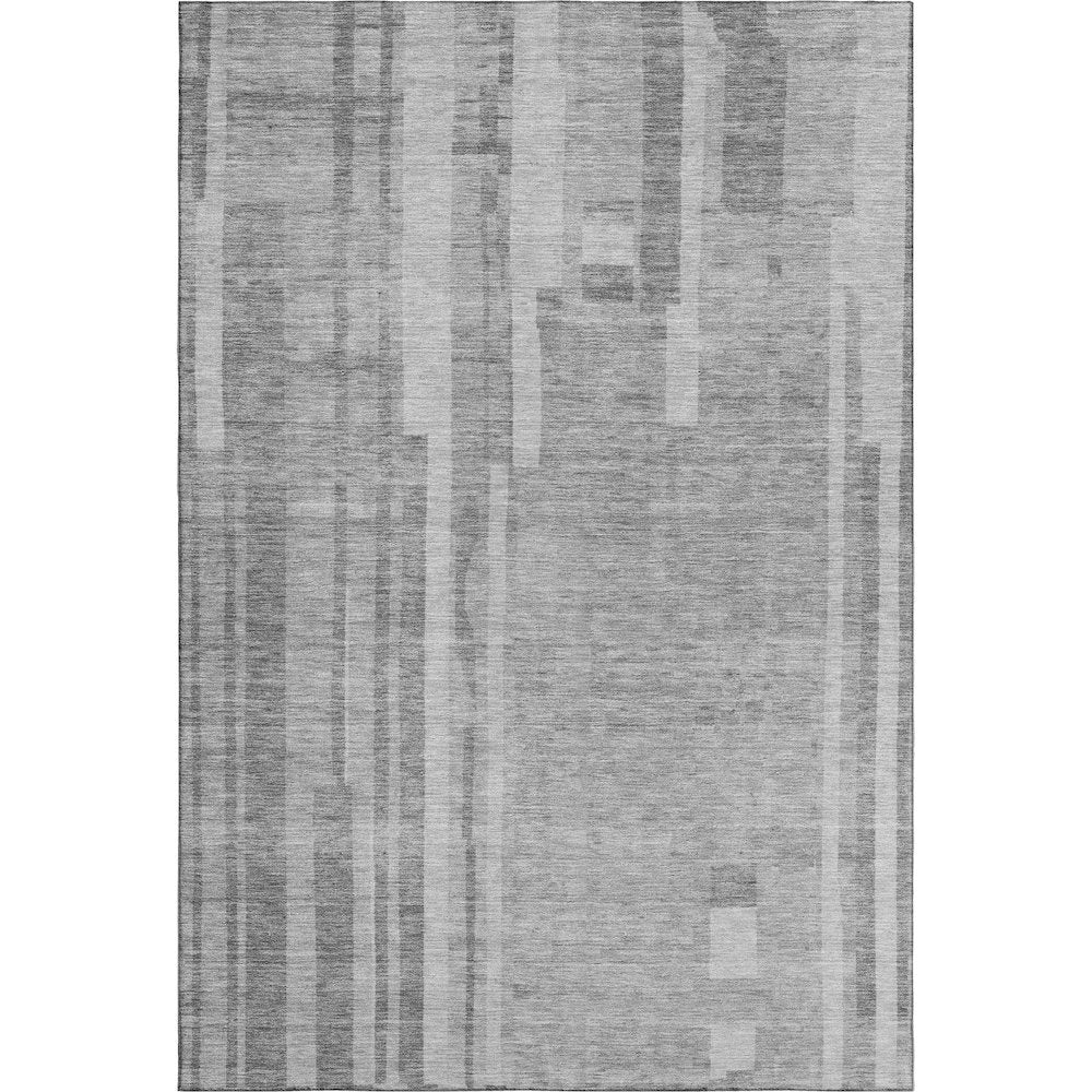 Premium Machine Washable Mayfield AMF1063 Gray 5' x 7'6" Rug