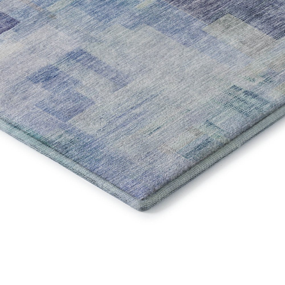 Premium Machine Washable Mayfield AMF1067 Blue 2'6" x 3'10" Rug