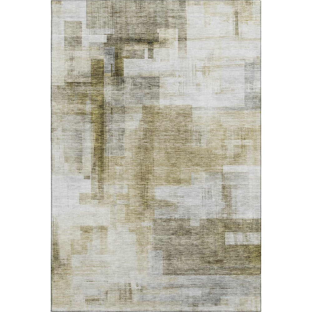 Premium Machine Washable Mayfield AMF1067 Taupe 5' x 7'6" Rug
