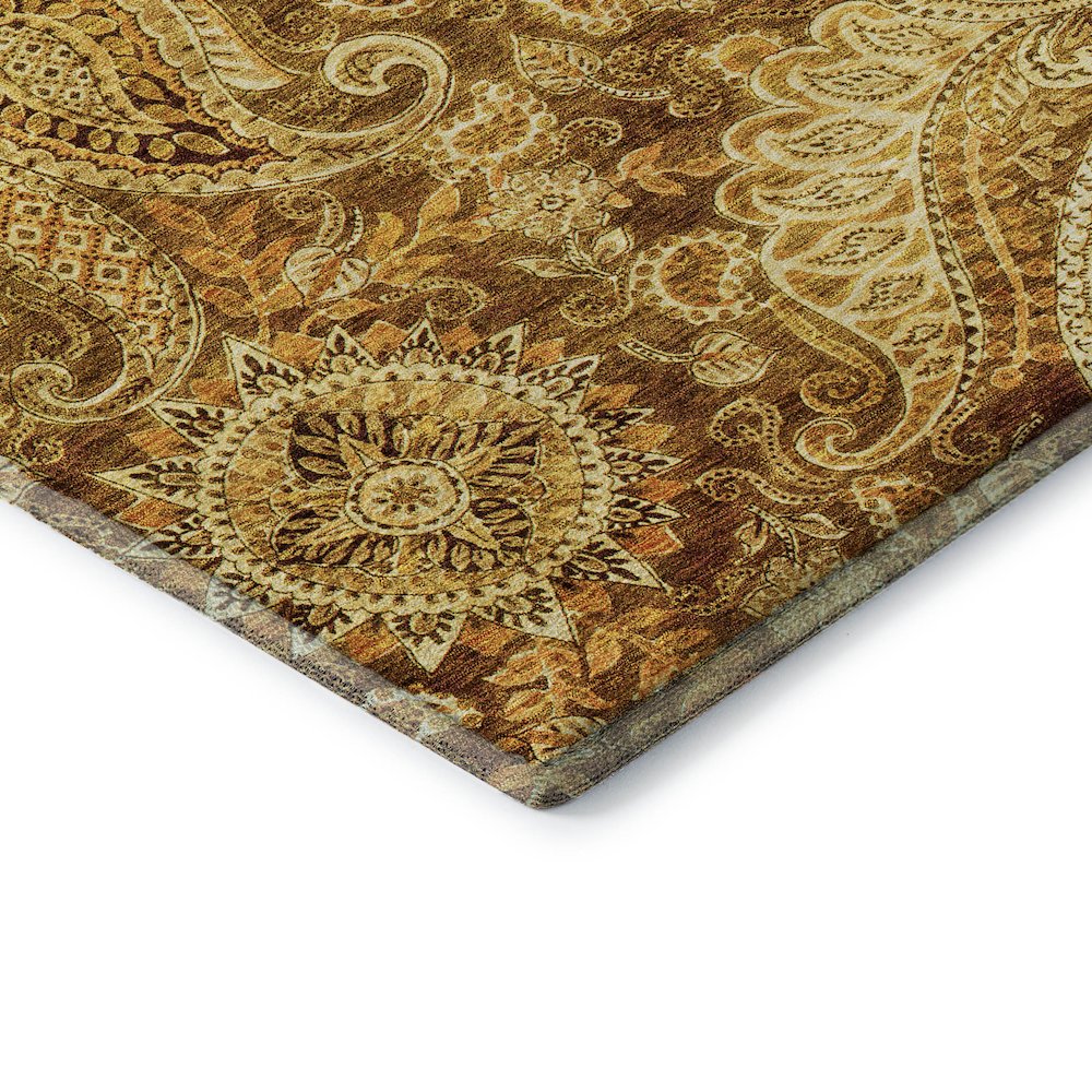 Premium Machine Washable Mayfield AMF1078 Terracotta 2'6" x 3'10" Rug