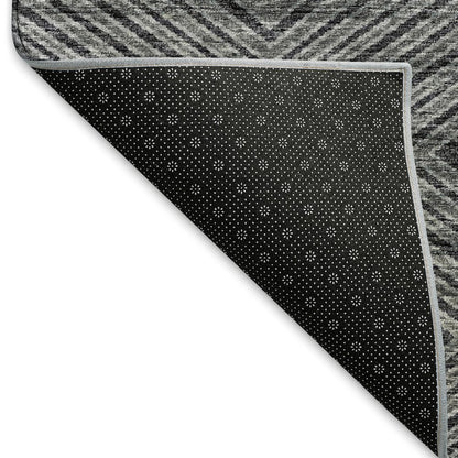 Premium Machine Washable Mayfield  Gray 2'6" x 3'10" Rug