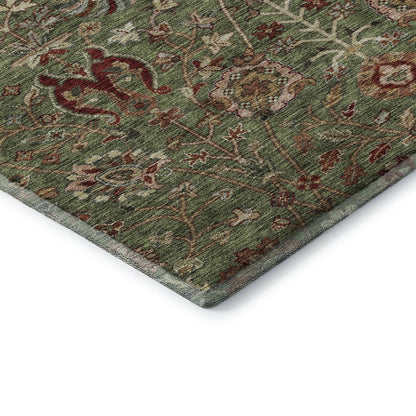 Premium Machine Washable Mayfield AMF1085 Fern 2'6" x 3'10" Rug