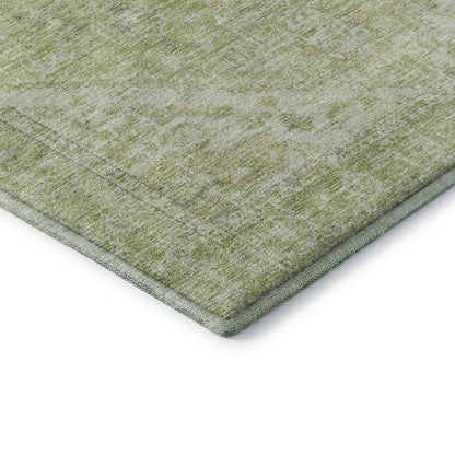 Premium Machine Washable Mayfield AMF1104 Sage 2'6" x 3'10" Rug