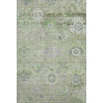 Premium Machine Washable Mayfield AMF1107 Mint 5' x 7'6" Rug
