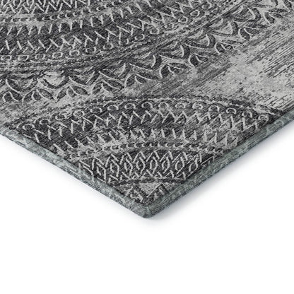 Premium Machine Washable Mayfield  Gray 2'6" x 3'10" Rug