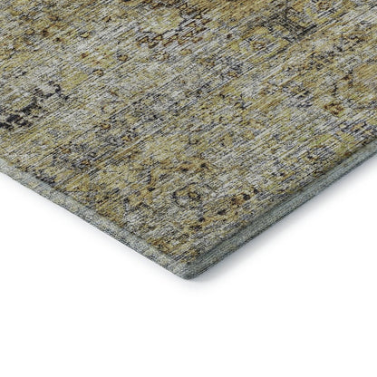 Premium Machine Washable Mayfield AMF1143 Aloe 2'6" x 3'10" Rug