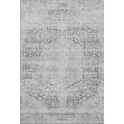 Premium Machine Washable Mayfield AMF1146 Gray 5' x 7'6" Rug