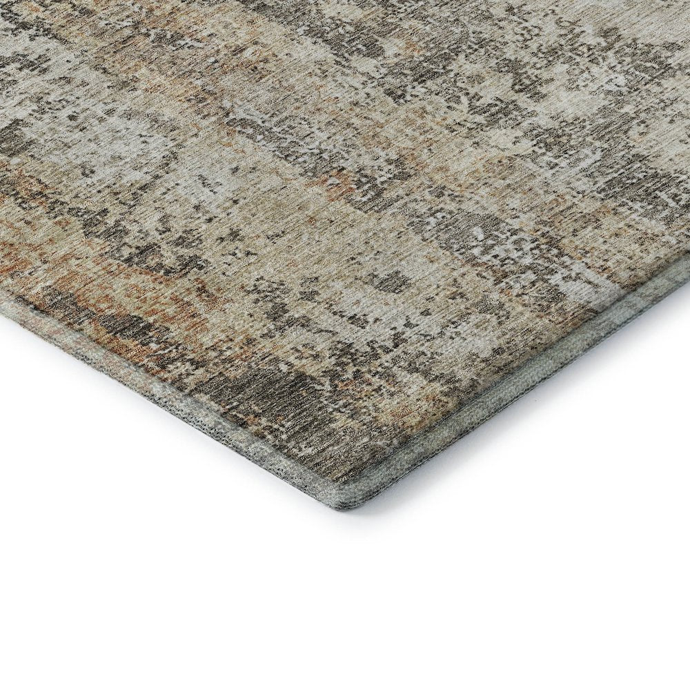 Premium Machine Washable Mayfield AMF1161 Terracotta 2'6" x 3'10" Rug