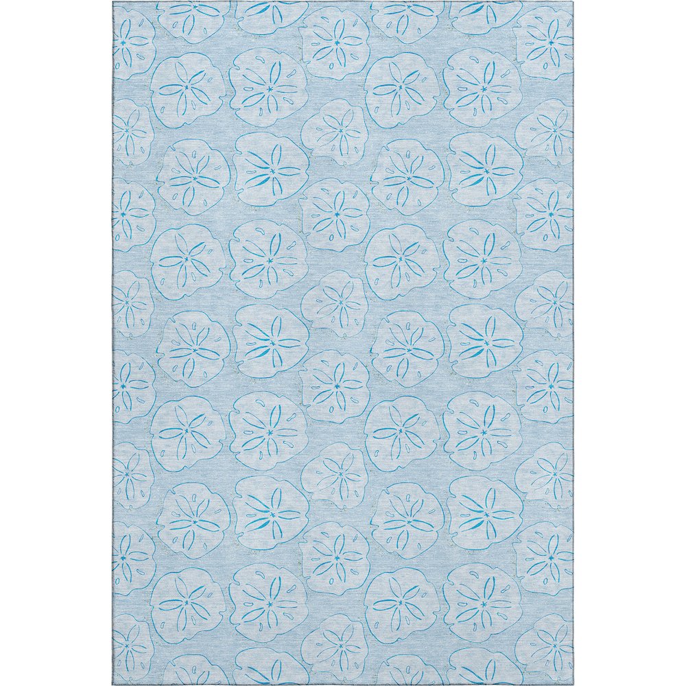 Premium Machine Washable Mayfield  Blue 5' x 7'6" Rug