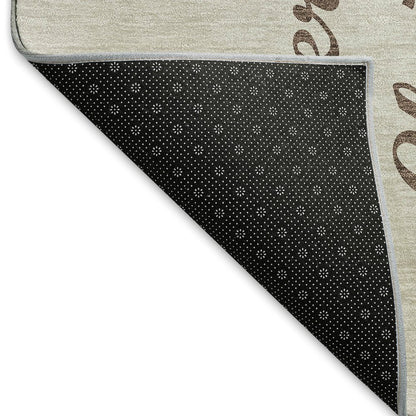 Premium Machine Washable Mayfield  Taupe 2'6" x 3'10" Rug