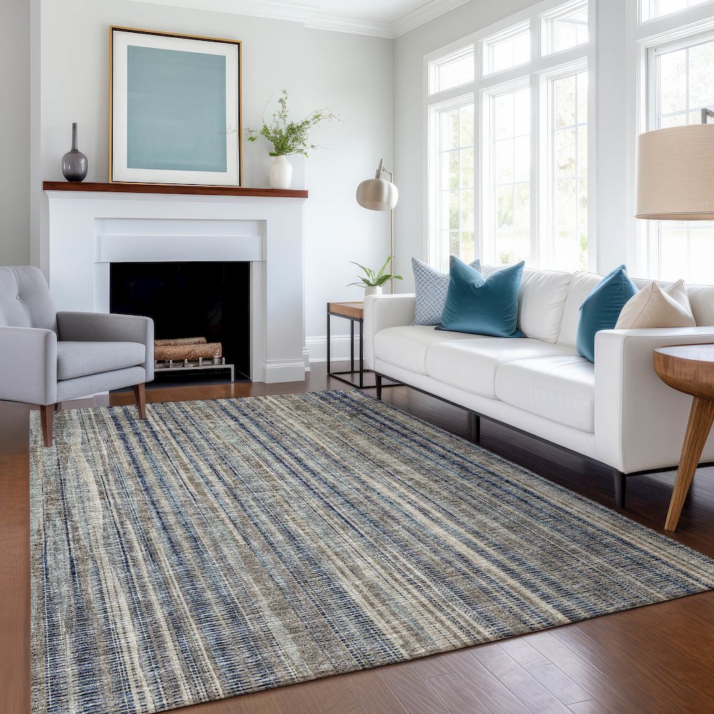 Premium Machine Washable Mayfield  Earth 5' x 7'6" Rug