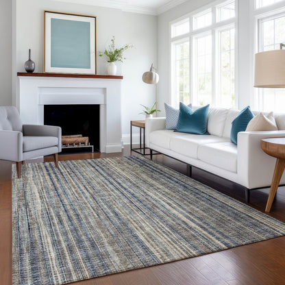 Premium Machine Washable Mayfield  Earth 5' x 7'6" Rug