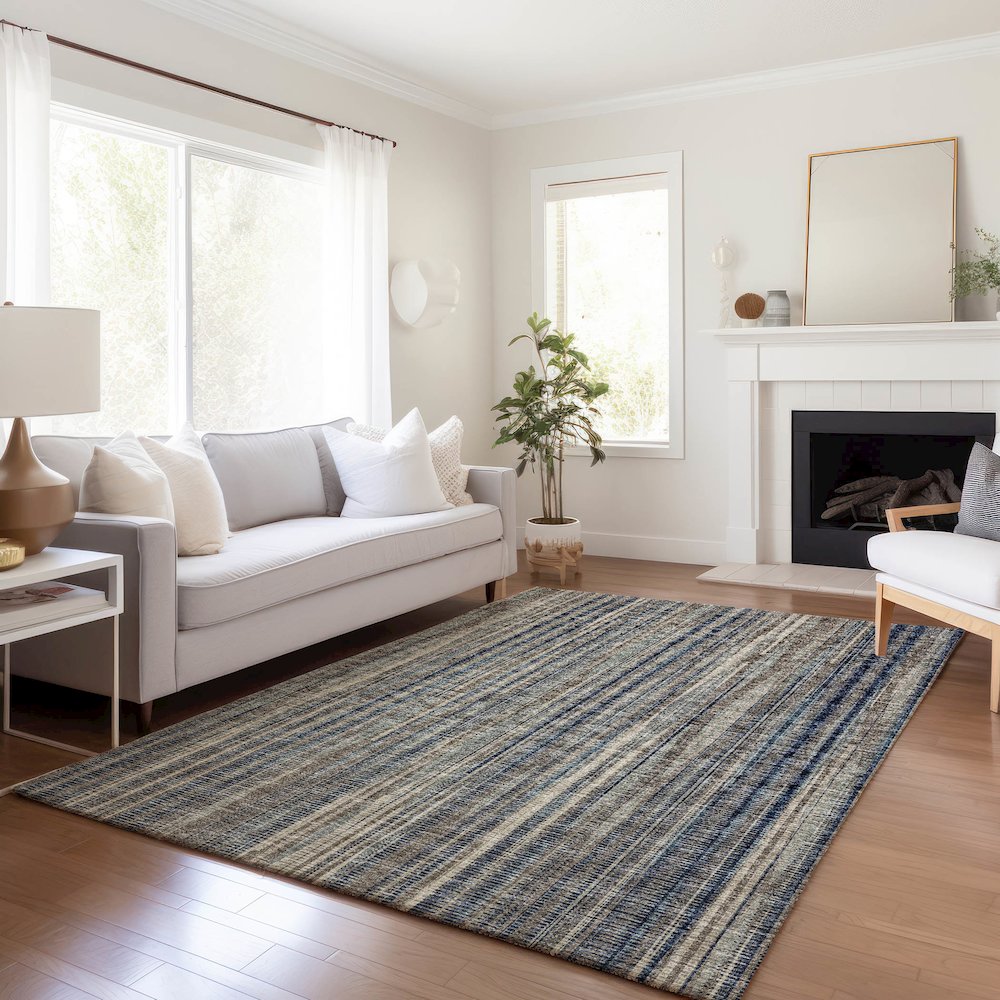 Premium Machine Washable Mayfield  Earth 5' x 7'6" Rug