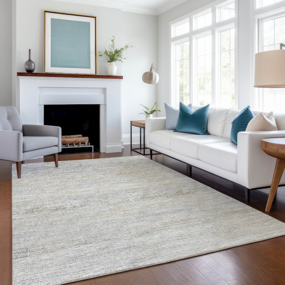 Premium Machine Washable Mayfield  Beige 5' x 7'6" Rug