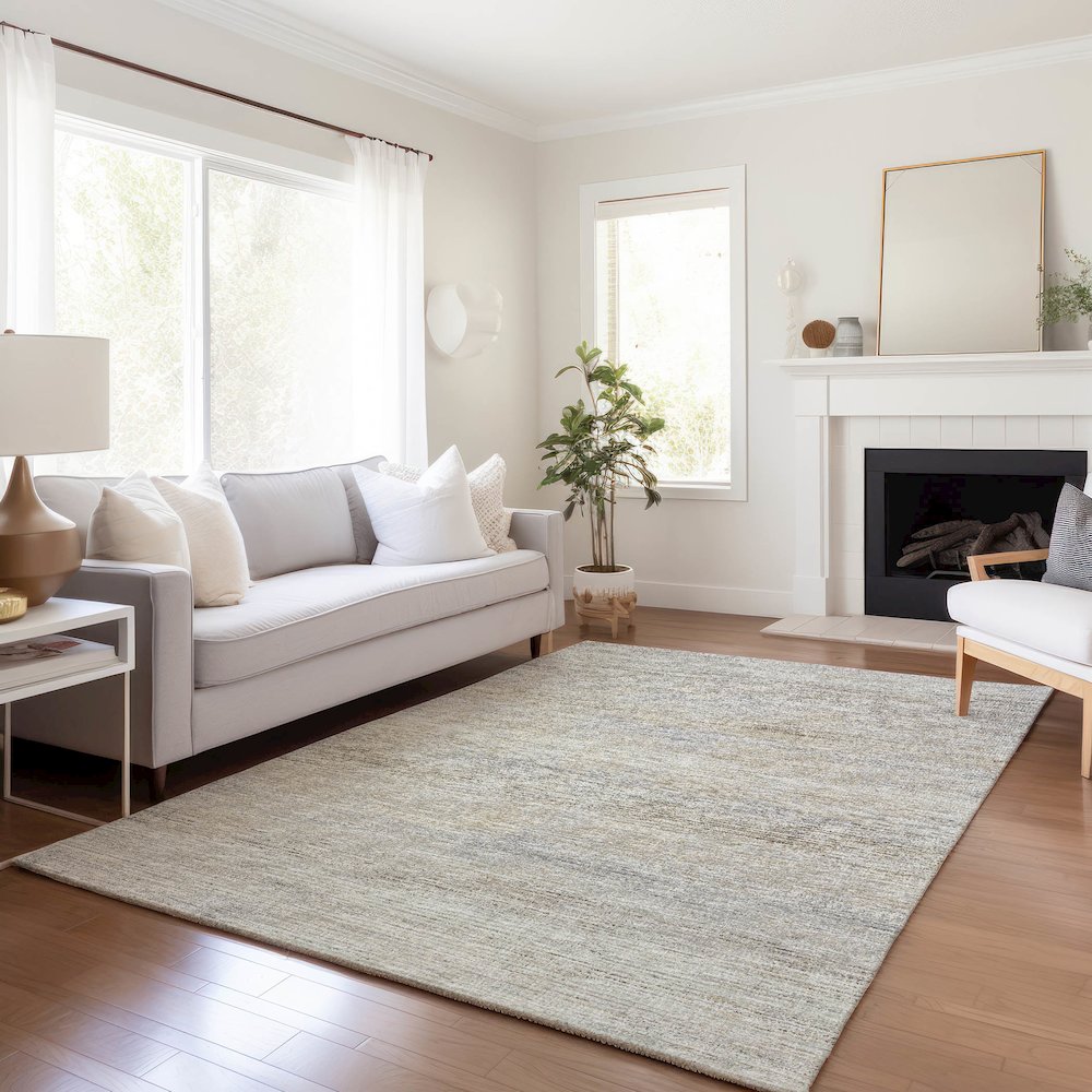 Premium Machine Washable Mayfield  Beige 5' x 7'6" Rug