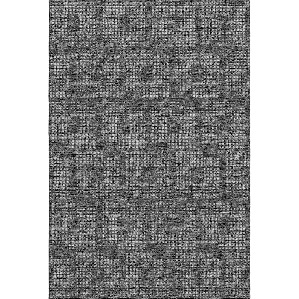 Premium Machine Washable Mayfield  Black 5' x 7'6" Rug