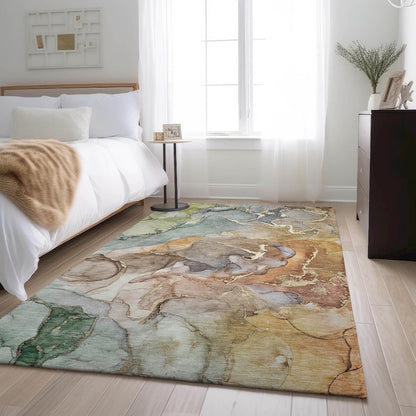 Premium Machine Washable Mayfield  Beige 5' x 7'6" Rug