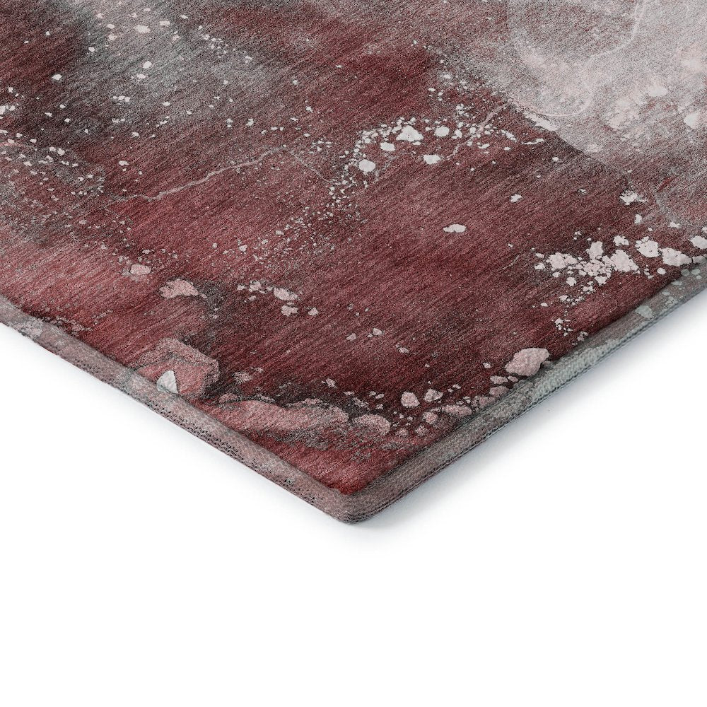 Premium Machine Washable Mayfield  Merlot 2'6" x 3'10" Rug