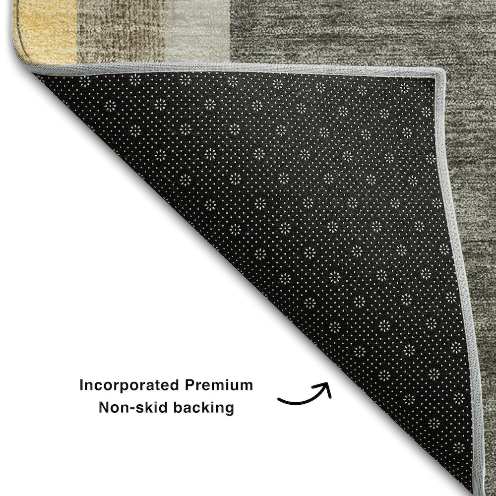 Premium Machine Washable Mayfield  Taupe 2'6" x 3'10" Rug