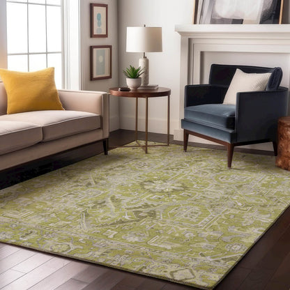 Premium Machine Washable Mayfield  Aloe 5' x 7'6" Rug
