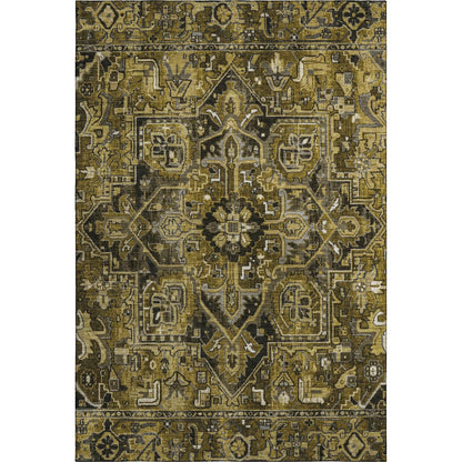 Premium Machine Washable Mayfield  Brown 5' x 7'6" Rug