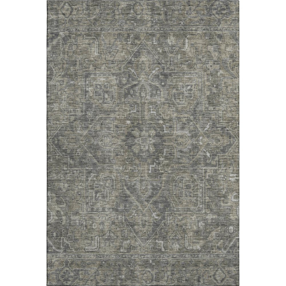 Premium Machine Washable Mayfield  Mocha 5' x 7'6" Rug