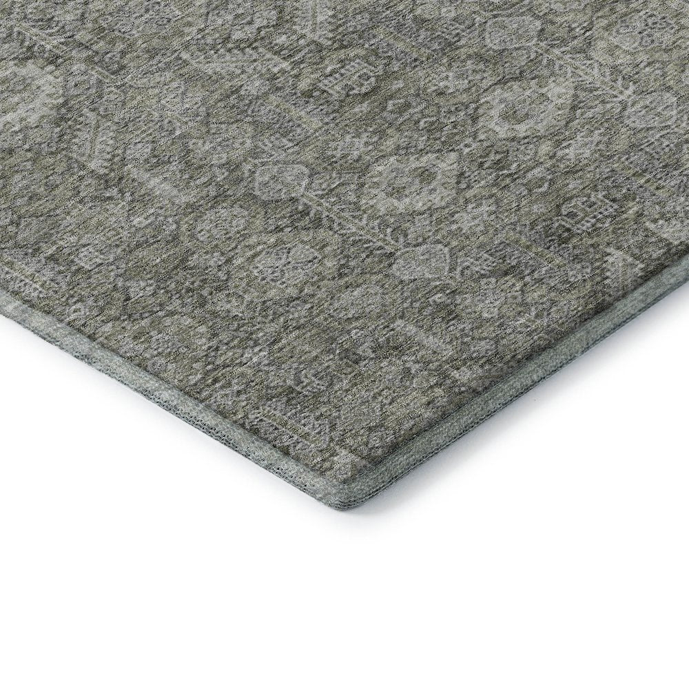 Premium Machine Washable Mayfield  Gray 2'6" x 3'10" Rug