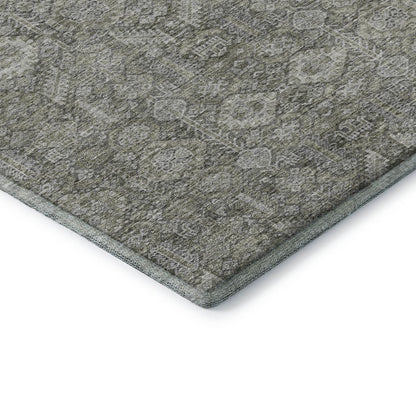 Premium Machine Washable Mayfield  Gray 2'6" x 3'10" Rug