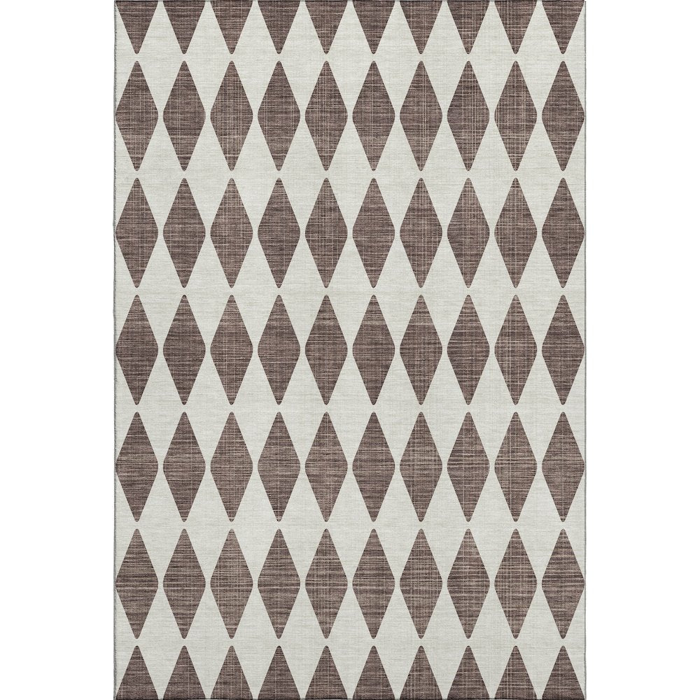 Premium Machine Washable Mayfield  Brown 5' x 7'6" Rug