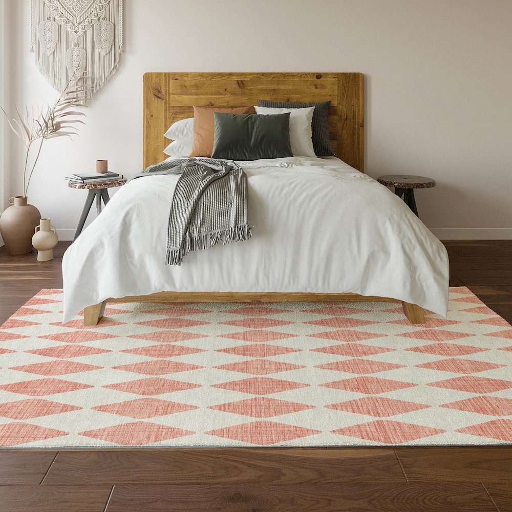 Premium Machine Washable Mayfield  Salmon 5' x 7'6" Rug