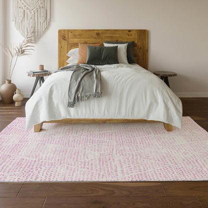 Premium Machine Washable Mayfield  Pink 5' x 7'6" Rug