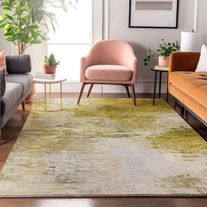 Premium Machine Washable Mayfield  Gold 5' x 7'6" Rug