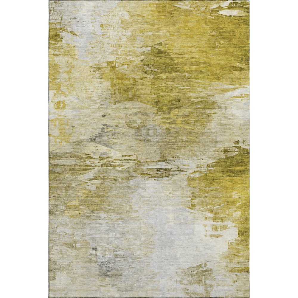 Premium Machine Washable Mayfield  Gold 5' x 7'6" Rug