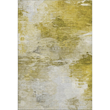 Premium Machine Washable Mayfield  Gold 5' x 7'6" Rug