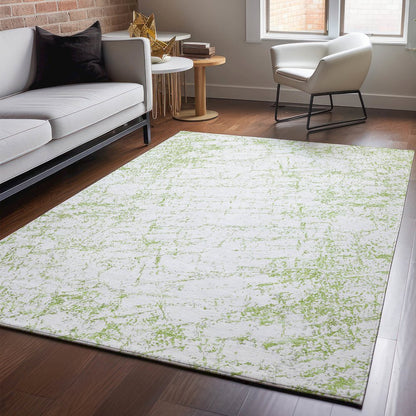 Premium Machine Washable Mayfield  Green 5' x 7'6" Rug
