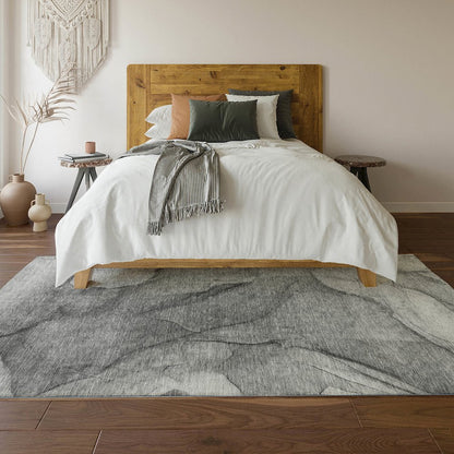 Premium Machine Washable Mayfield  Gray 5' x 7'6" Rug