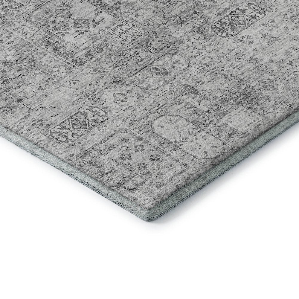 Premium Machine Washable Mayfield  Gray 2'6" x 3'10" Rug