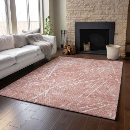 Premium Machine Washable Mayfield  Blush 5' x 7'6" Rug