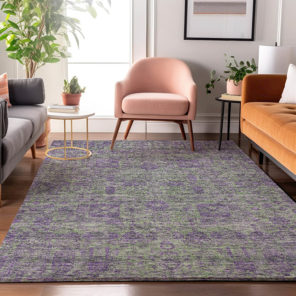 Premium Machine Washable Mayfield  Fern 5' x 7'6" Rug