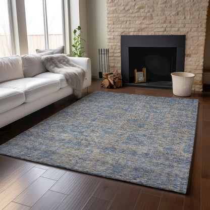 Premium Machine Washable Mayfield  Khaki 5' x 7'6" Rug