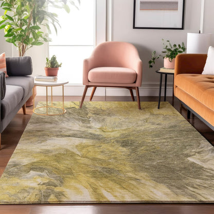 Premium Machine Washable Mayfield  Taupe 5' x 7'6" Rug