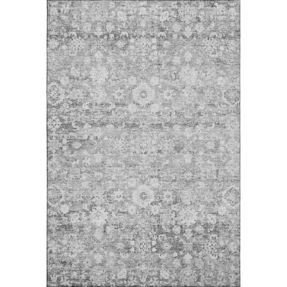 Premium Machine Washable Mayfield  Silver 5' x 7'6" Rug