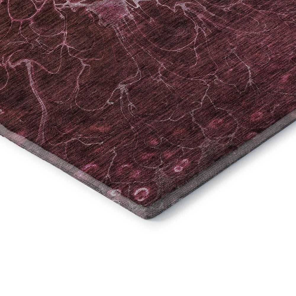 Premium Machine Washable Mayfield AMF652 Merlot 2'6" x 3'10" Rug