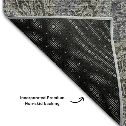 Premium Machine Washable Mayfield AMF660 Khaki 2'6" x 3'10" Rug